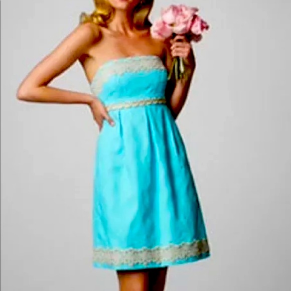 Lilly Pulitzer Dresses & Skirts - Lilly Pulitzer Betsy strapless dress size 2